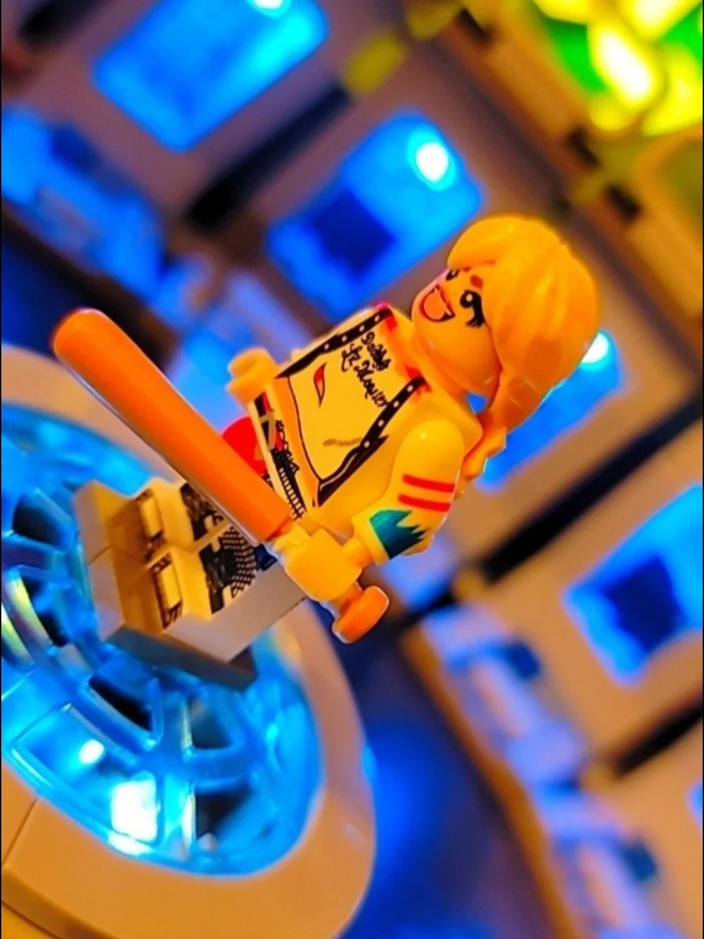 Batman Harley Quinn Minifigure Lego Compatible